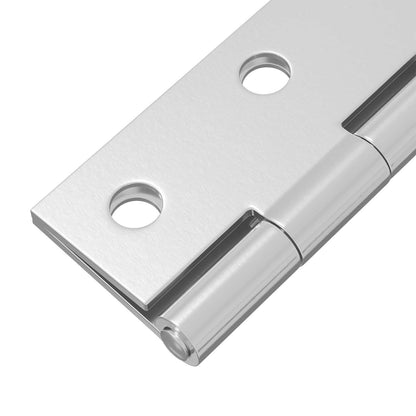 Hinge 12 pcs 44 x 31 x 5 mm Silver Steel