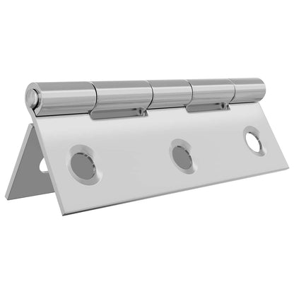 Hinge 12 pcs 54 x 34 x 5 mm Silver Steel