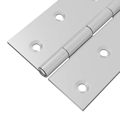 Hinge 12 pcs 89 x 54 x 5 mm Silver Steel