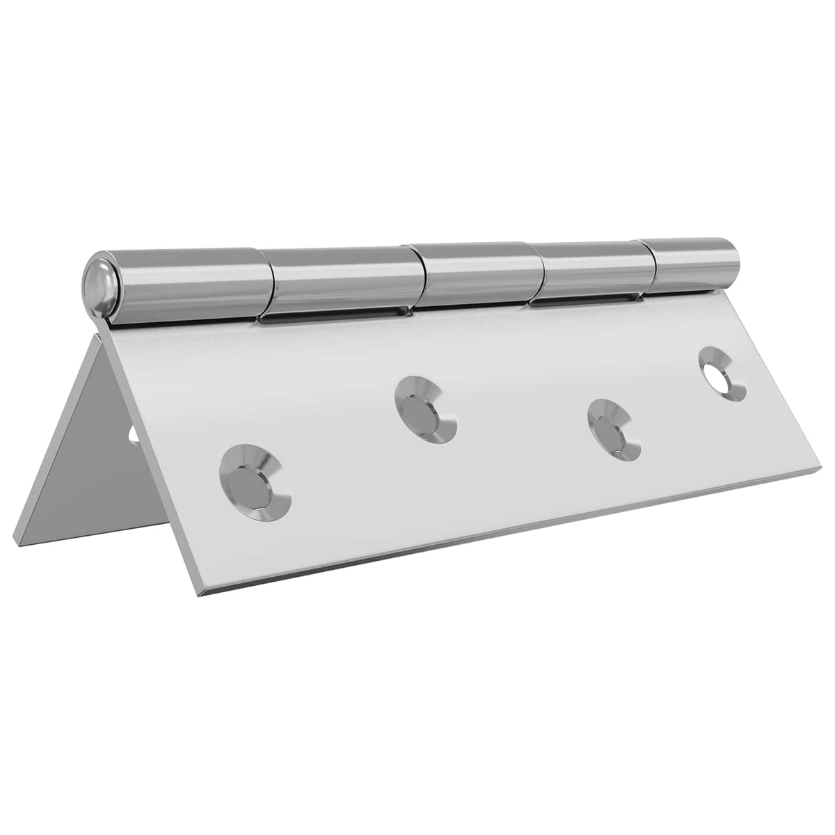 Hinge 12 pcs 89 x 54 x 5 mm Silver Steel