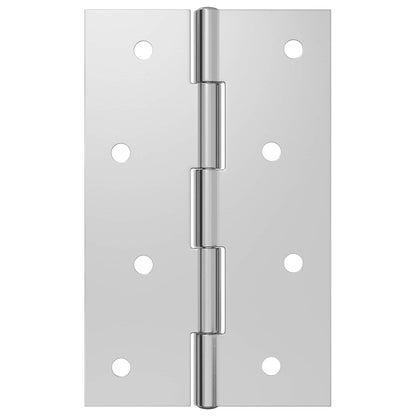 Hinge 12 pcs 89 x 54 x 5 mm Silver Steel