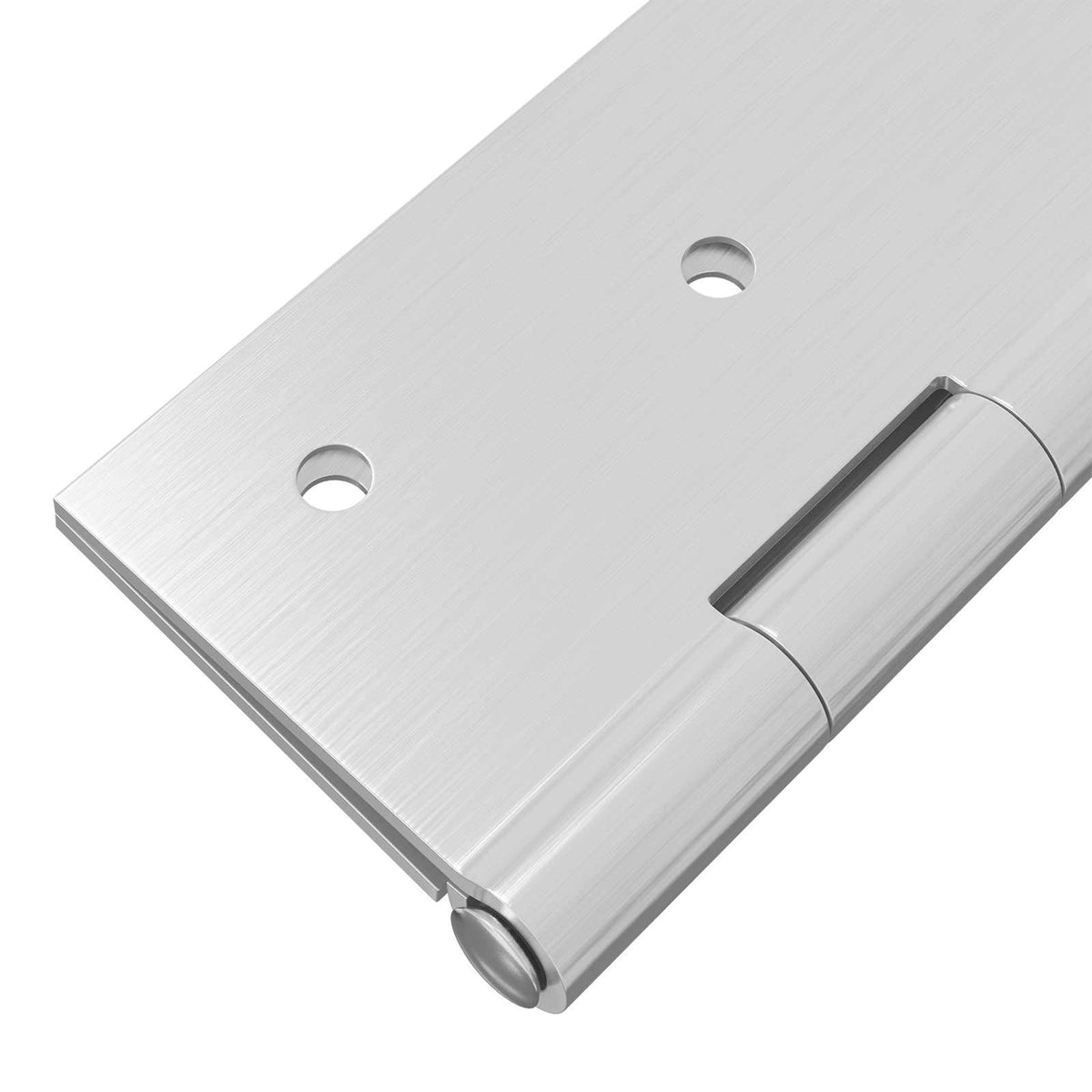 Hinge 12 pcs 100 x 70 x 8 mm Silver Steel
