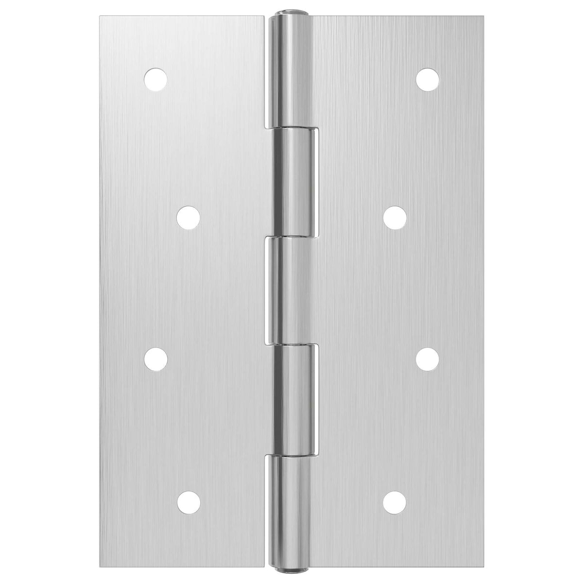 Hinge 12 pcs 100 x 70 x 8 mm Silver Steel