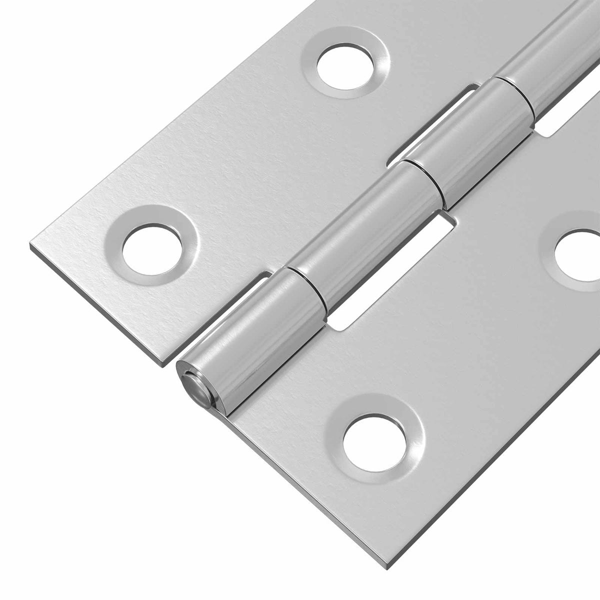 Hinge 24 pcs 54 x 34 x 5 mm Silver Steel