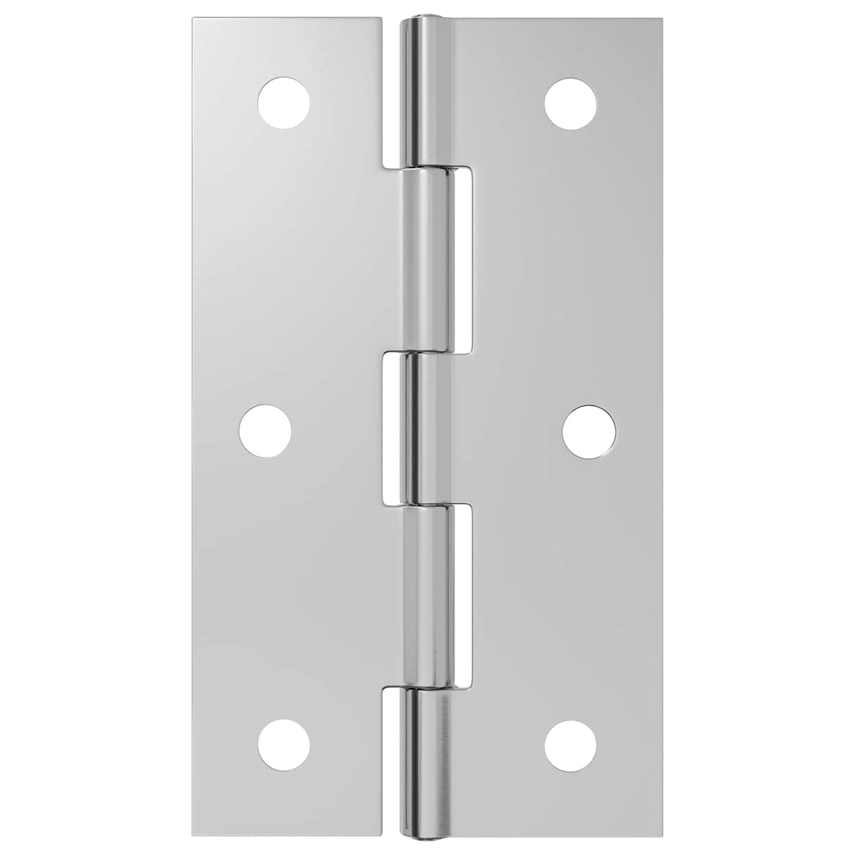 Hinge 24 pcs 66 x 38 x 5 mm Silver Steel