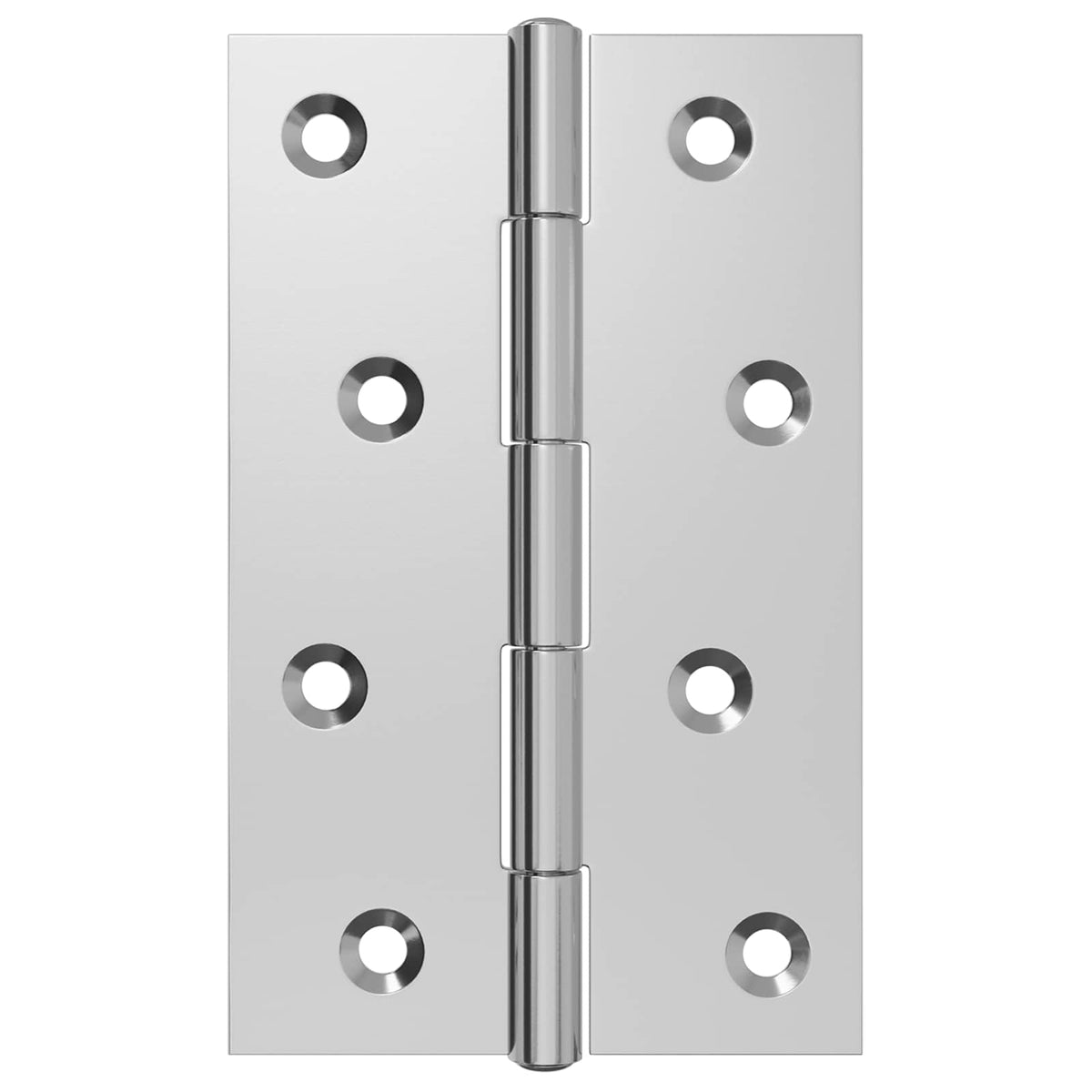 Hinge 24 pcs 89 x 54 x 5 mm Silver Steel