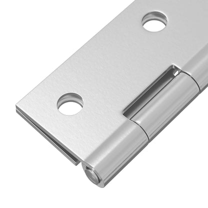 Hinge 48 pcs 54 x 34 x 5 mm Silver Steel