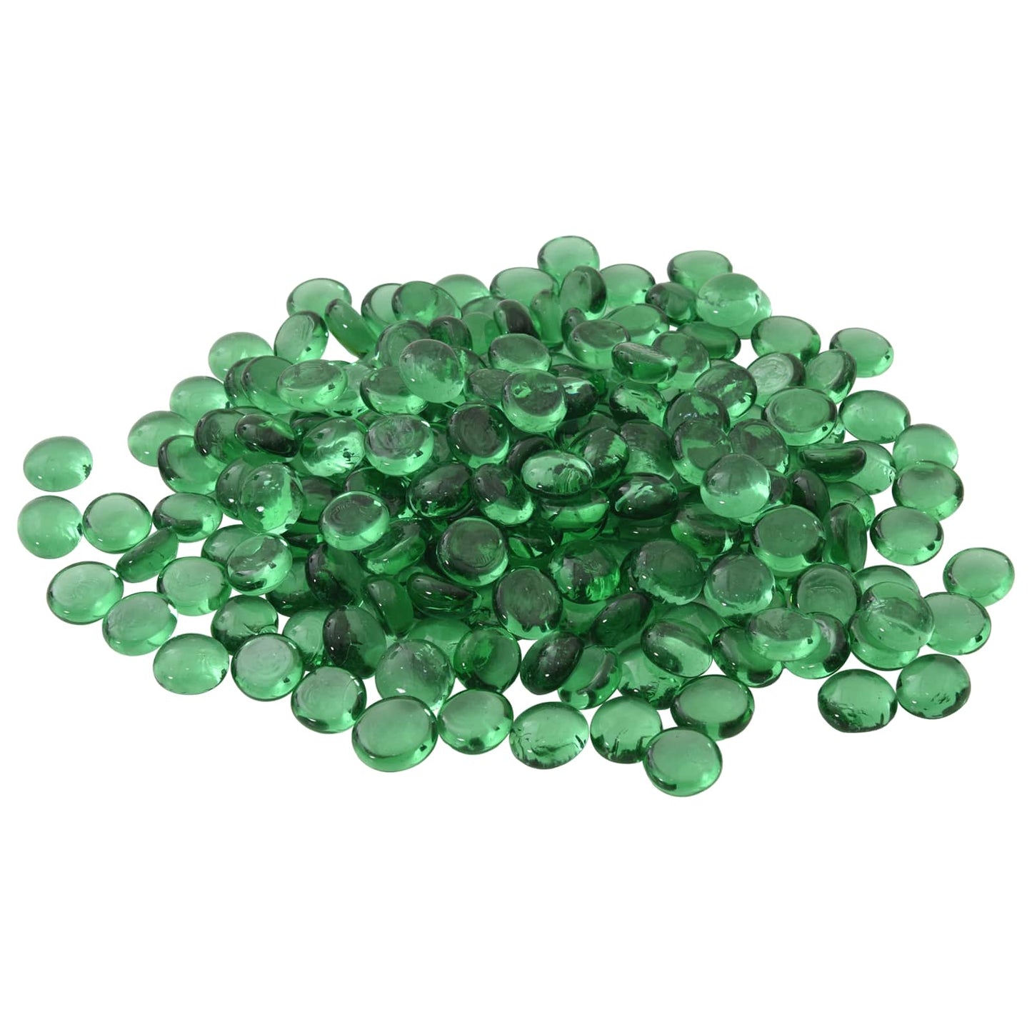Glass Nugget 17-19 mm Green Glass