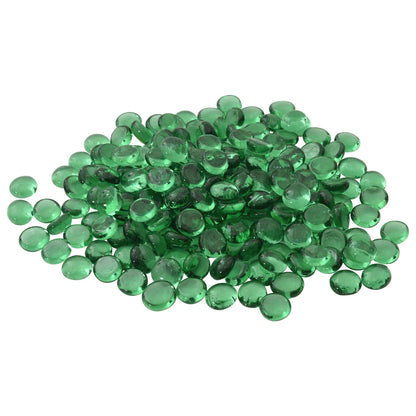 Glass Nugget 17-19 mm Green Glass