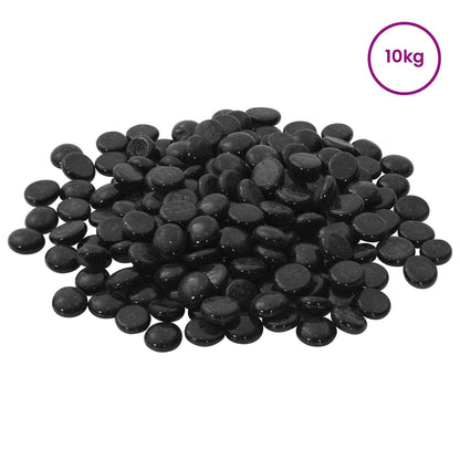 Glass Nugget 17-19 mm Black Glass