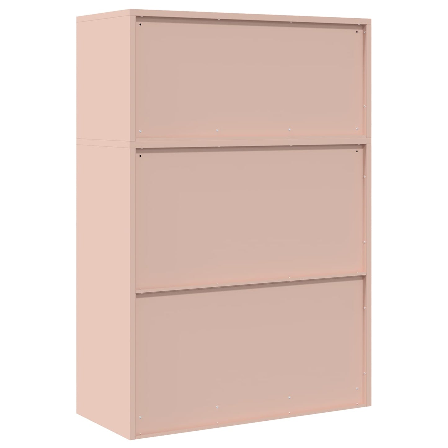 Storage Cabinet 2 pcs Pink 90 x 40 x 130 cm Steel Lockable