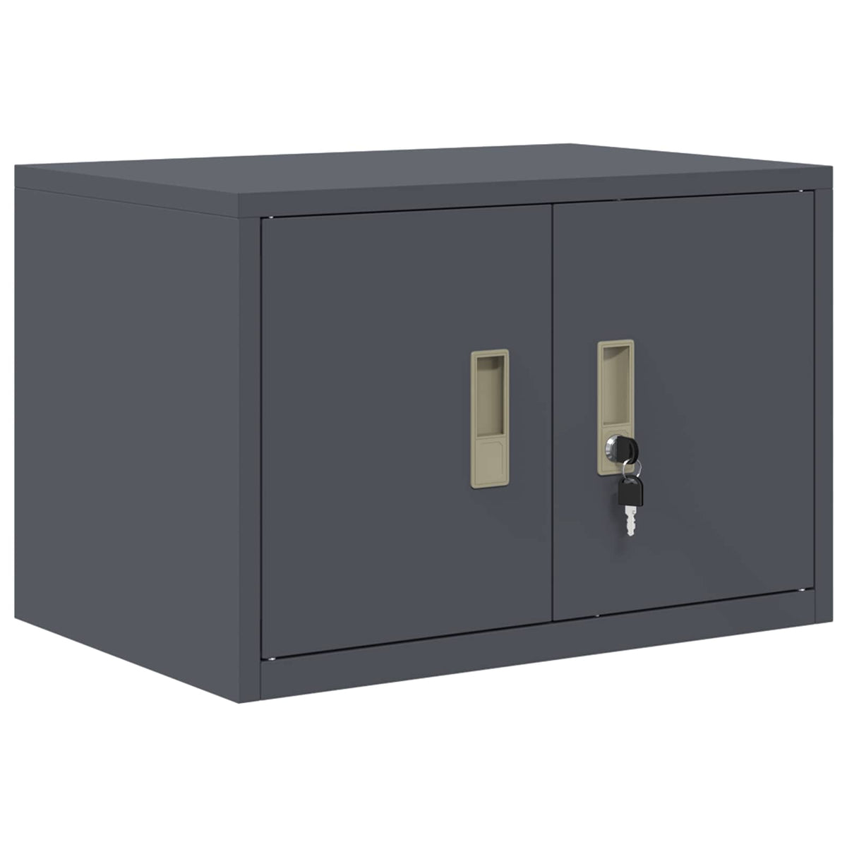 Storage Cabinet 2 pcs Anthracite 60 x 40 x 220 cm Steel