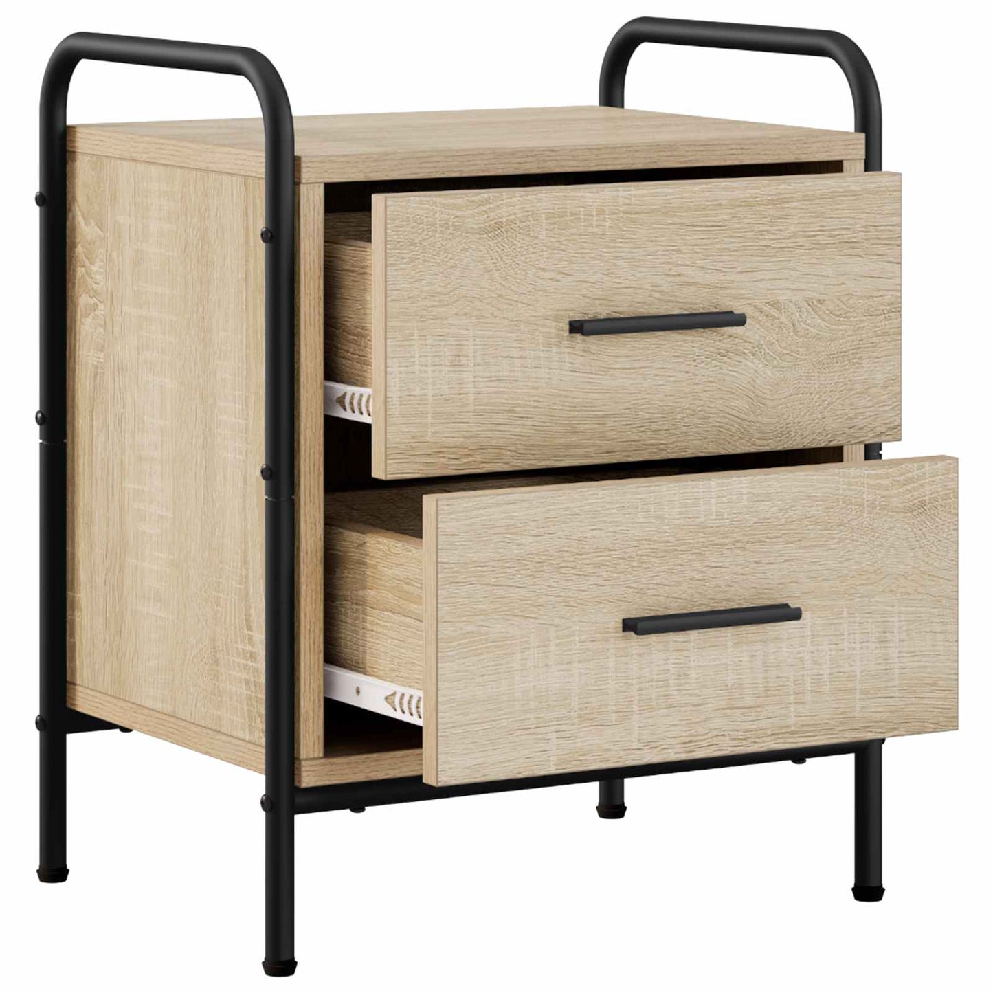 Bedside Cabinet 2 pcs Sonoma Oak 40 x 30 x 50 cm