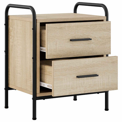 Bedside Cabinet 2 pcs Sonoma Oak 40 x 30 x 50 cm