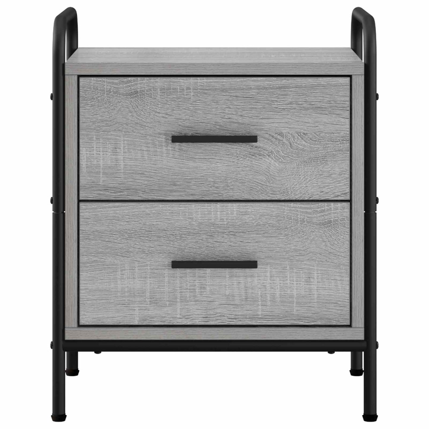 Bedside Cabinet Grey Sonoma 40 x 30 x 50 cm Engineered Wood
