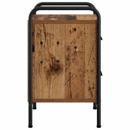 Bedside Cabinet Oak Wood 40 x 30 x 50 cm Engineered Wood