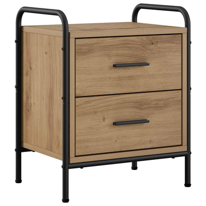 Bedside Cabinet Artisan Oak 40 x 30 x 50 cm Engineered Wood