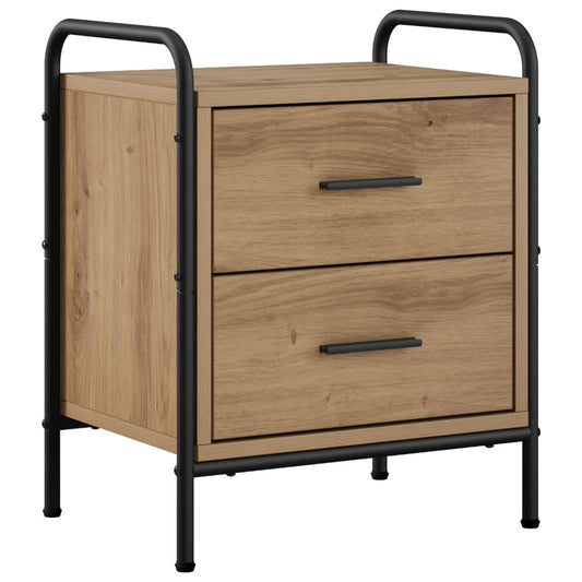 Bedside Cabinet Artisan Oak 40 x 30 x 50 cm Engineered Wood