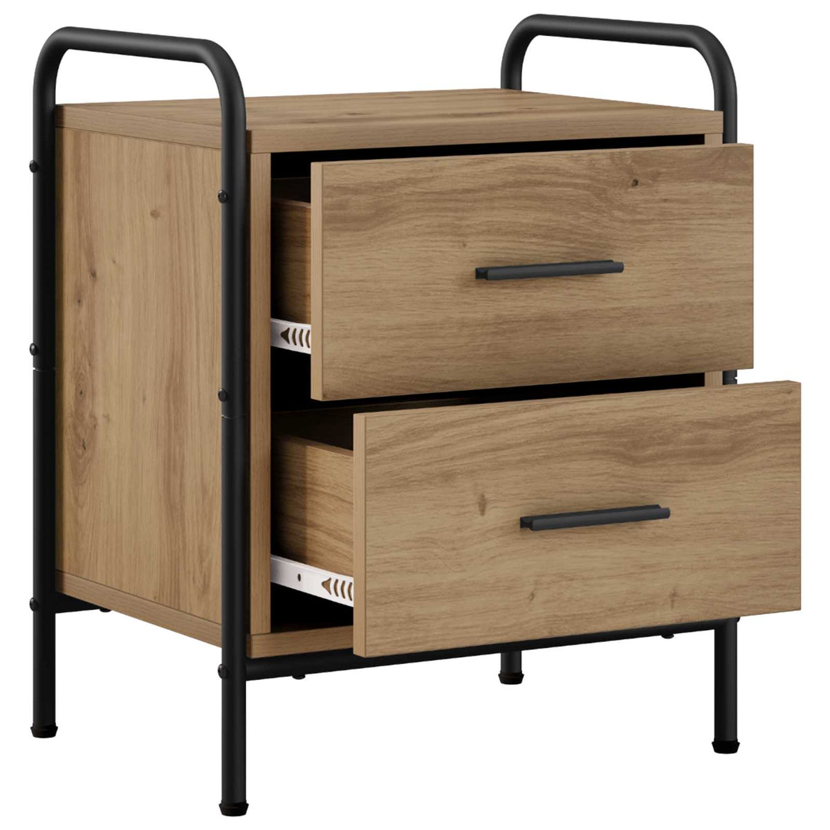 Bedside Cabinet Artisan Oak 40 x 30 x 50 cm Engineered Wood
