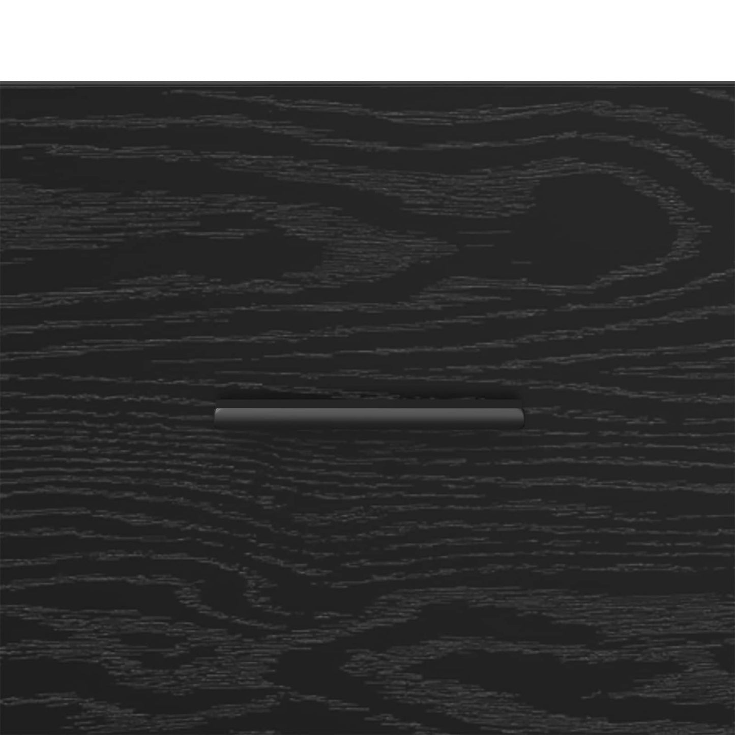 Bedside Cabinet Black Oak 40 x 30 x 50 cm Engineered Wood