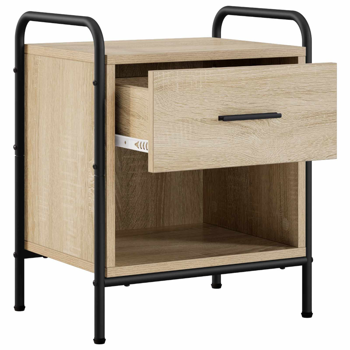 Bedside Cabinet Sonoma Oak 40 x 30 x 50 cm Engineered Wood