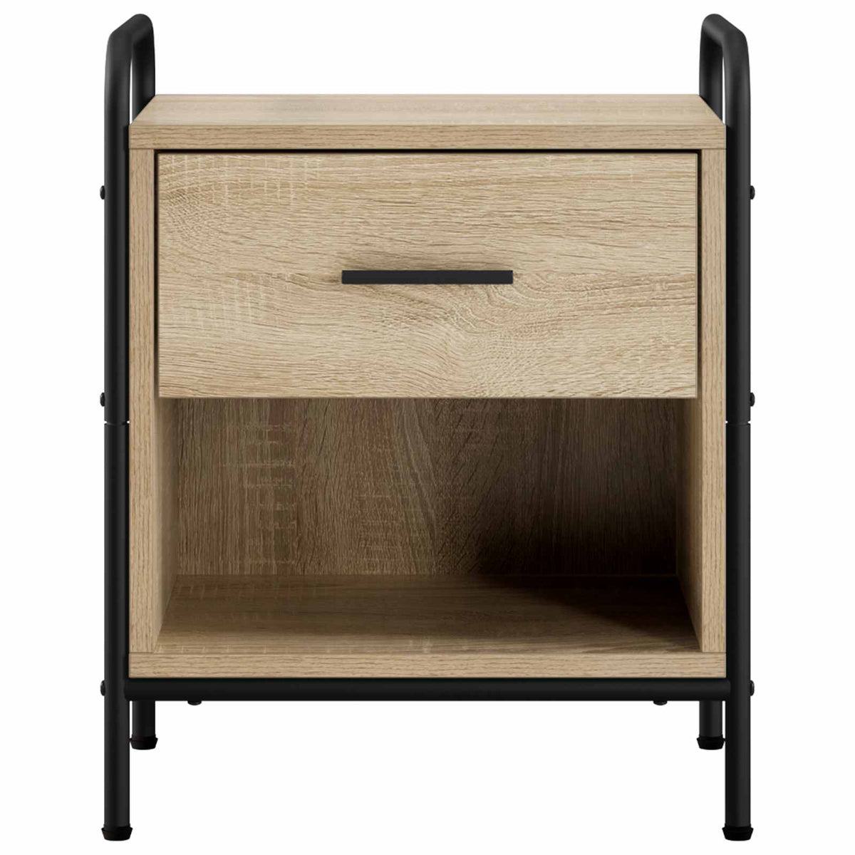Bedside Cabinet Sonoma Oak 40 x 30 x 50 cm Engineered Wood