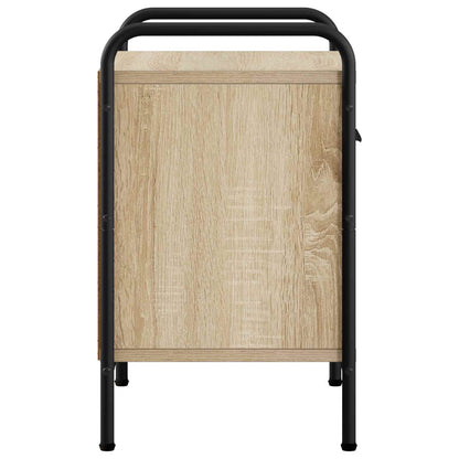 Bedside Cabinet Sonoma Oak 40 x 30 x 50 cm Engineered Wood