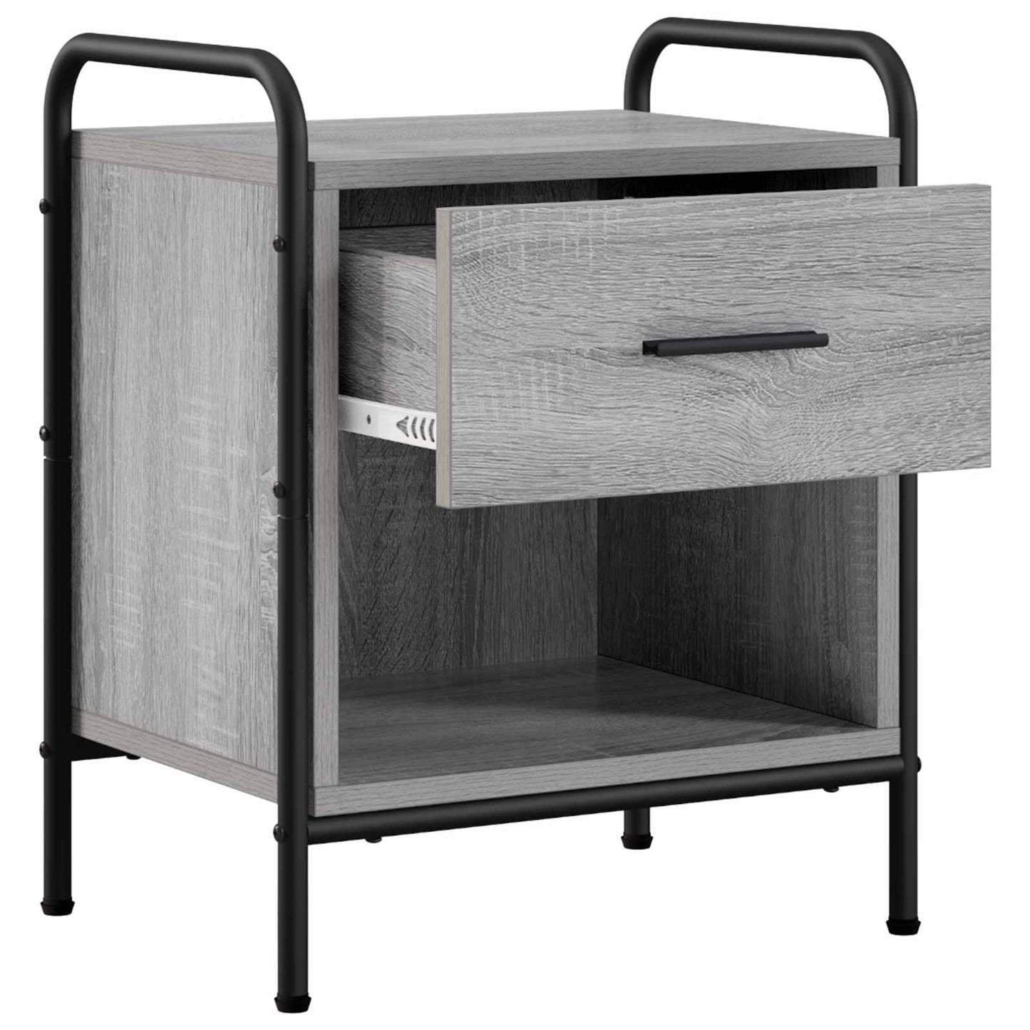 Bedside Cabinet Grey Sonoma 40 x 30 x 50 cm Engineered Wood