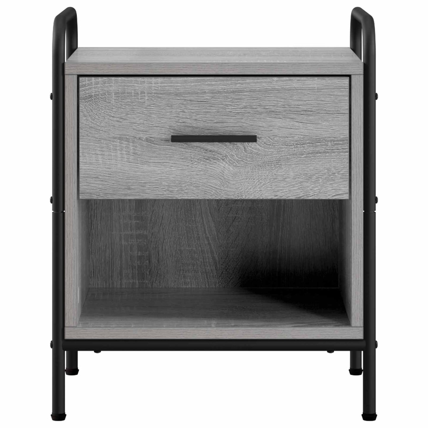 Bedside Cabinet 2 pcs Grey Sonoma 40 x 30 x 50 cm