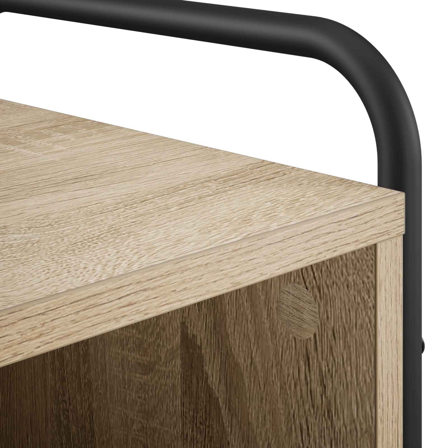 Bedside Cabinet Sonoma Oak 40 x 30 x 60 cm Engineered Wood
