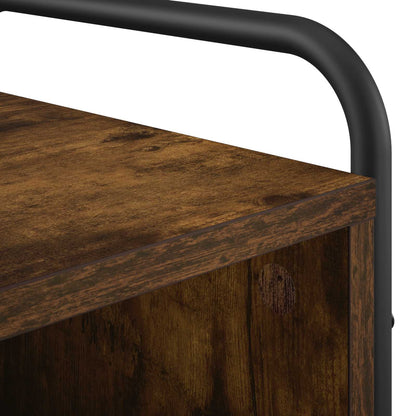Bedside Cabinet 2 pcs Smoked Oak 40 x 30 x 60 cm