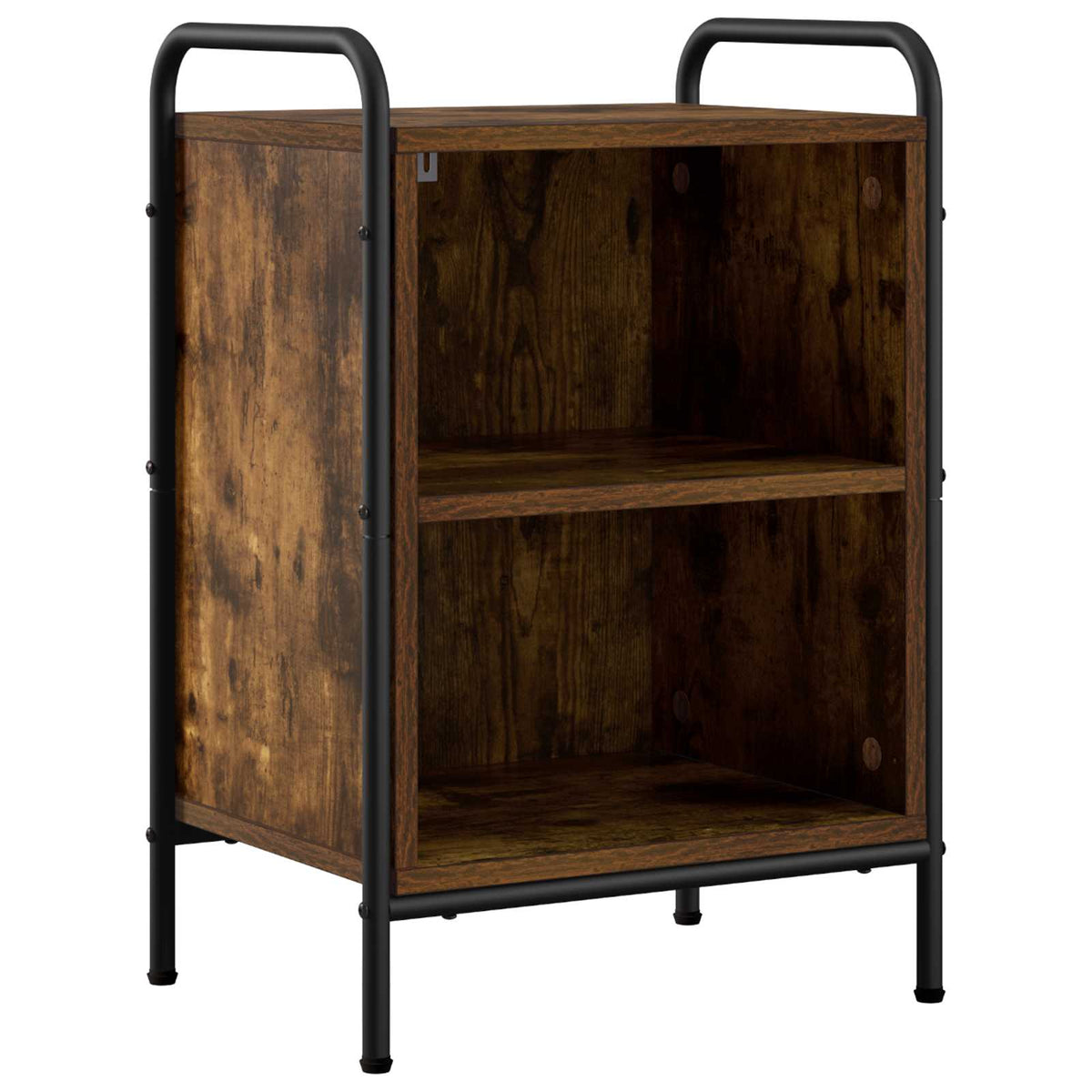 Bedside Cabinet 2 pcs Smoked Oak 40 x 30 x 60 cm