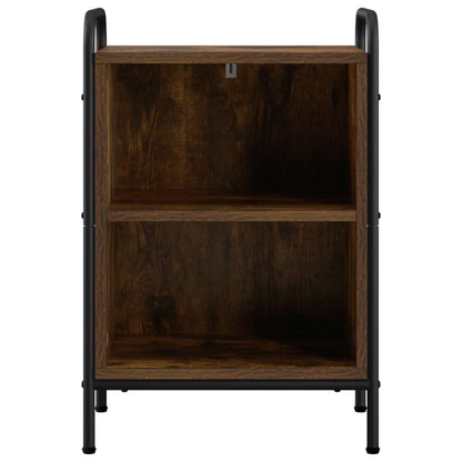 Bedside Cabinet 2 pcs Smoked Oak 40 x 30 x 60 cm