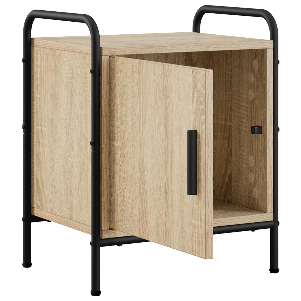 Bedside Cabinet Sonoma Oak 40 x 30 x 50 cm Engineered Wood