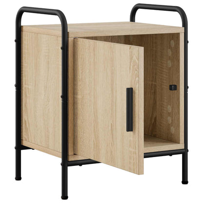 Bedside Cabinet Sonoma Oak 40 x 30 x 50 cm Engineered Wood