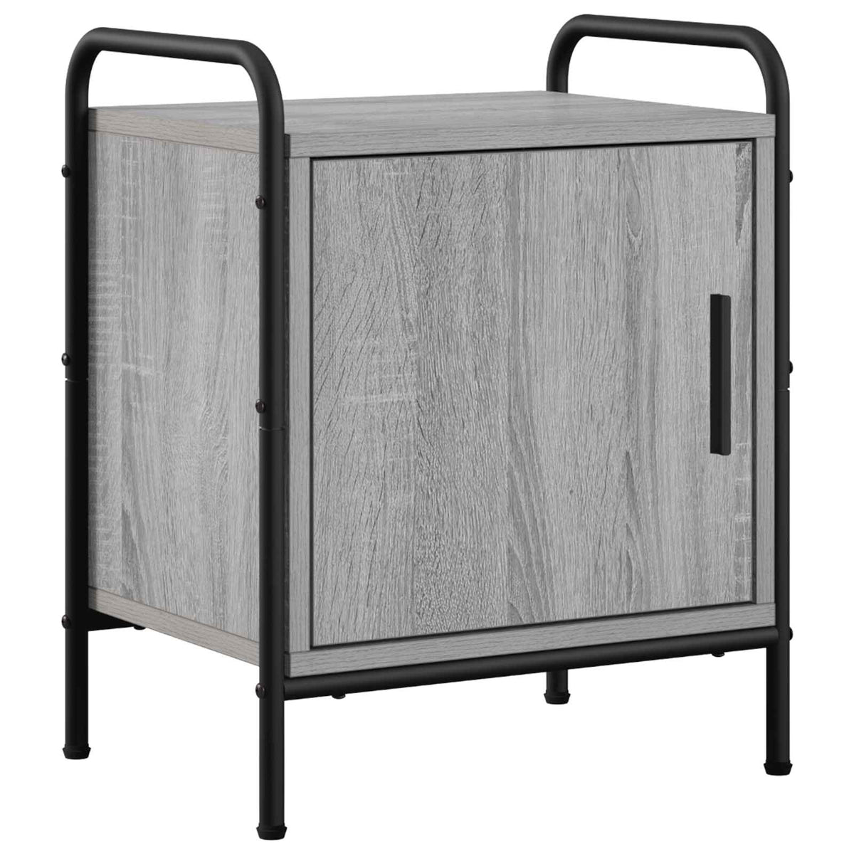 Bedside Cabinet Grey Sonoma 40 x 30 x 50 cm Engineered Wood