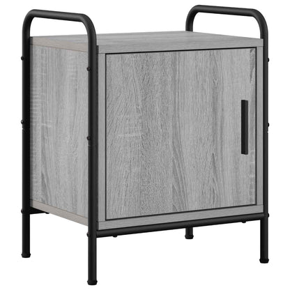 Bedside Cabinet Grey Sonoma 40 x 30 x 50 cm Engineered Wood