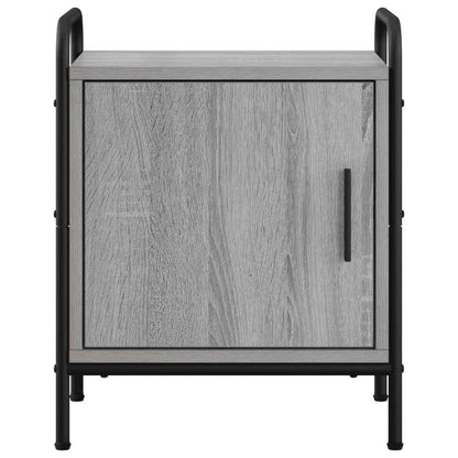 Bedside Cabinet Grey Sonoma 40 x 30 x 50 cm Engineered Wood