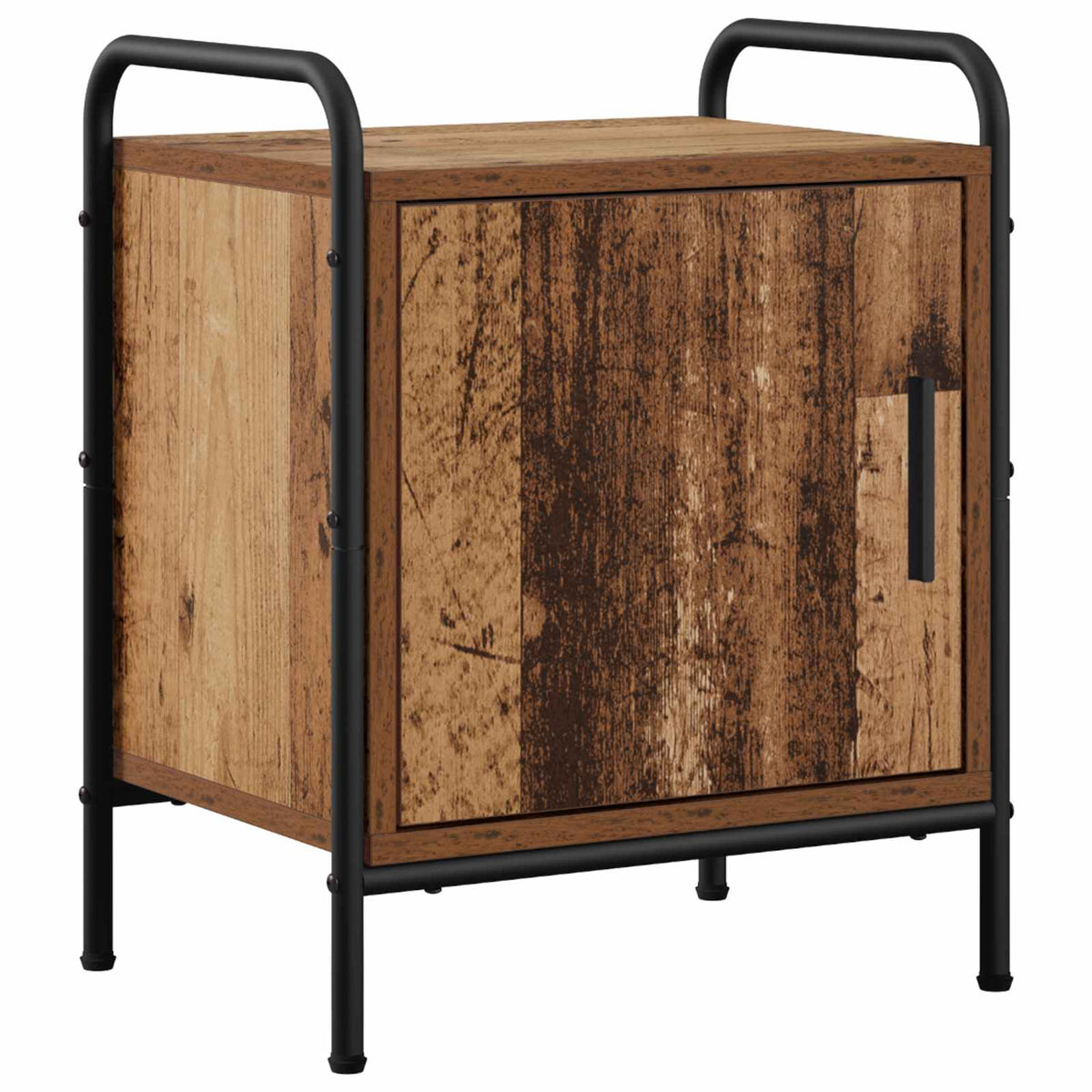 Bedside Cabinet Old Wood 40 x 30 x 50 cm Engineered Wood