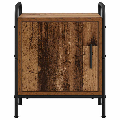 Bedside Cabinet Old Wood 40 x 30 x 50 cm Engineered Wood