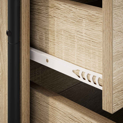 Bedside Cabinet Sonoma Oak 48 x 36.5 x 60 cm Engineered Wood
