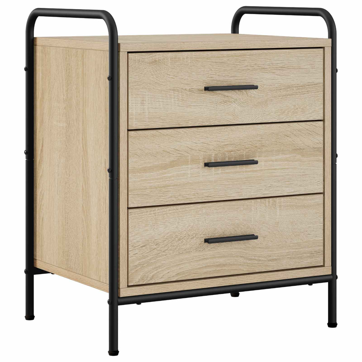 Bedside Cabinet 2 pcs Sonoma Oak 48 x 36.5 x 60 cm