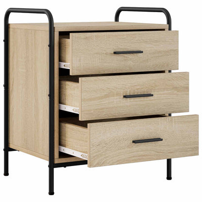 Bedside Cabinet 2 pcs Sonoma Oak 48 x 36.5 x 60 cm