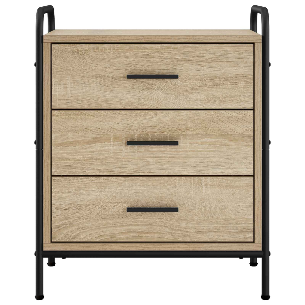 Bedside Cabinet 2 pcs Sonoma Oak 48 x 36.5 x 60 cm