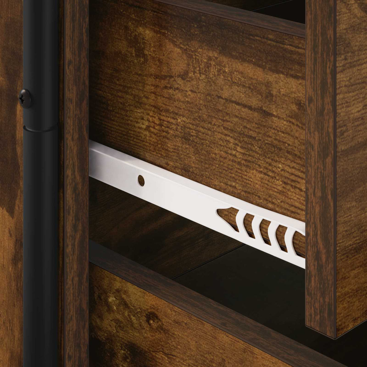 Bedside Cabinet 2 pcs Smoked Oak 48 x 36.5 x 60 cm