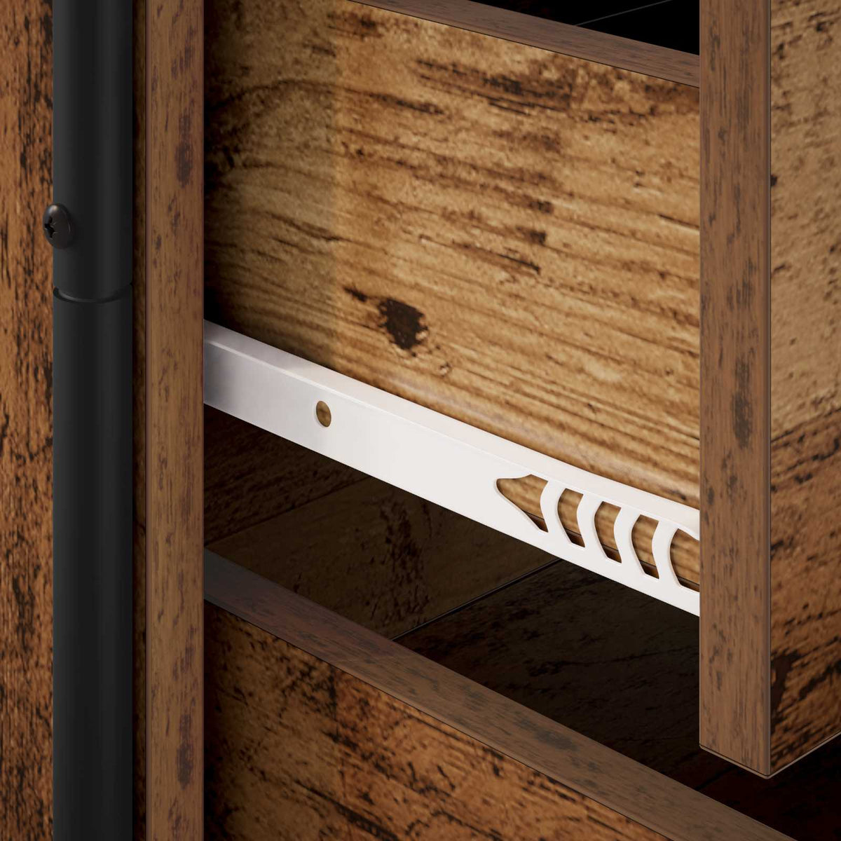 Bedside Cabinet 2 pcs Old Wood 48 x 36.5 x 60 cm