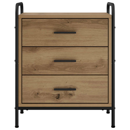 Bedside Cabinet Artisan Oak 48 x 36.5 x 60 cm Engineered Wood
