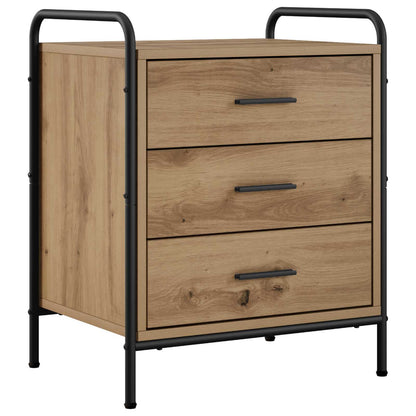 Bedside Cabinet 2 pcs Artisan Oak 48 x 36.5 x 60 cm