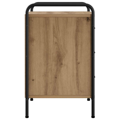 Bedside Cabinet 2 pcs Artisan Oak 48 x 36.5 x 60 cm