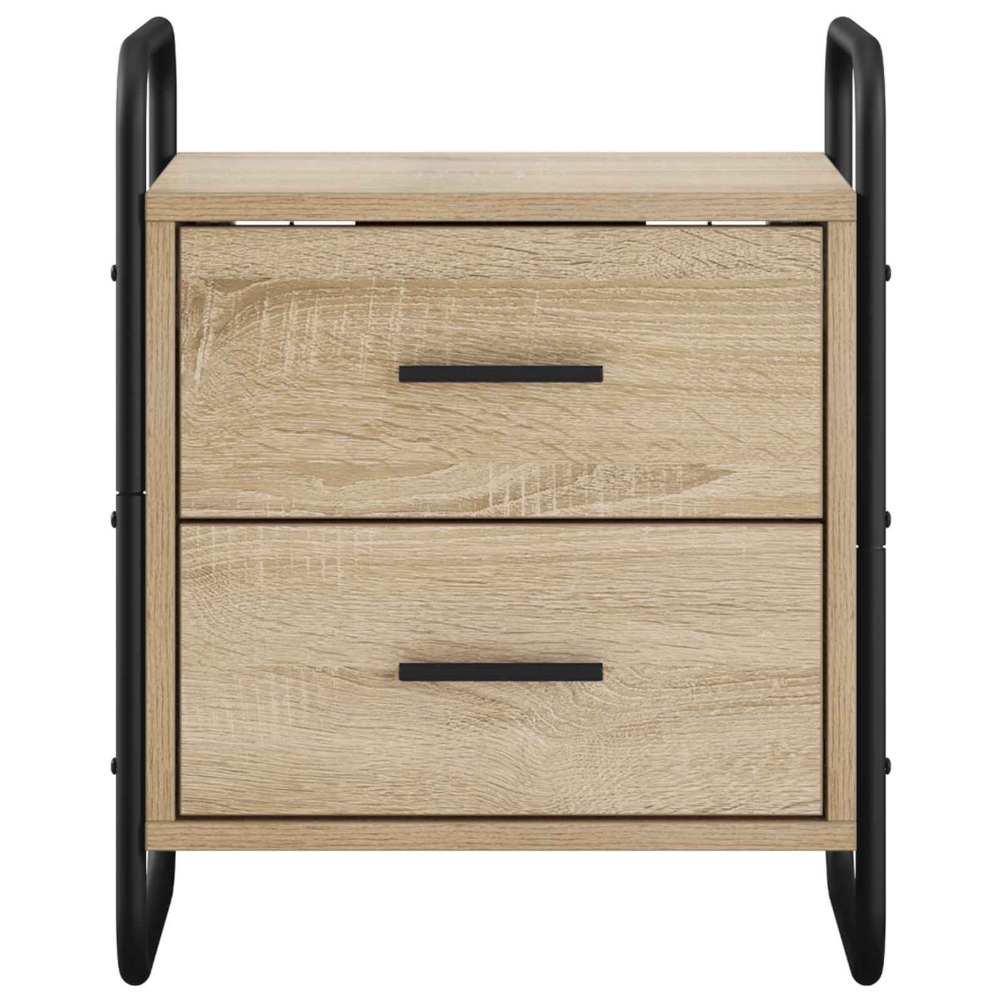 Hanging Bedside Cabinet Sonoma Oak 40 x 30 x 50 cm